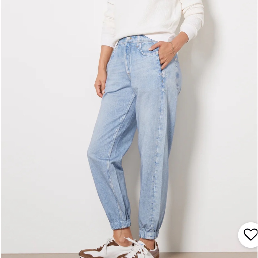 NWOT Rag and Bone Miramar jogger with printed denim look size S, color:Kacy